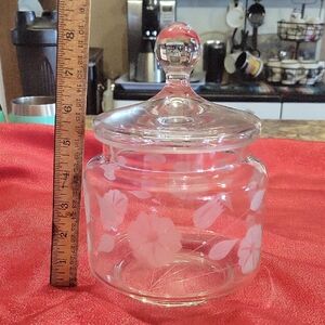 Princess House Apothecary Jar/ Cookie Jar